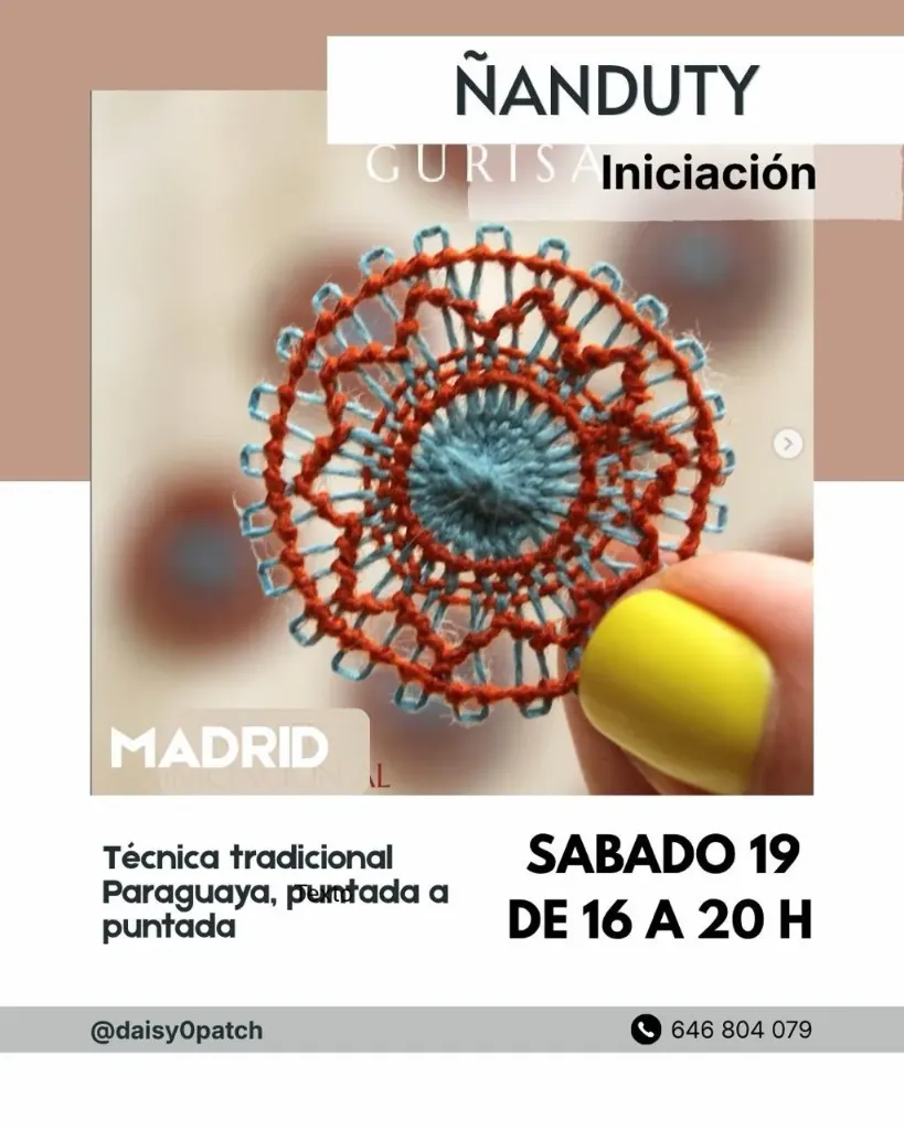 Taller de Ñanduty - Iniciación