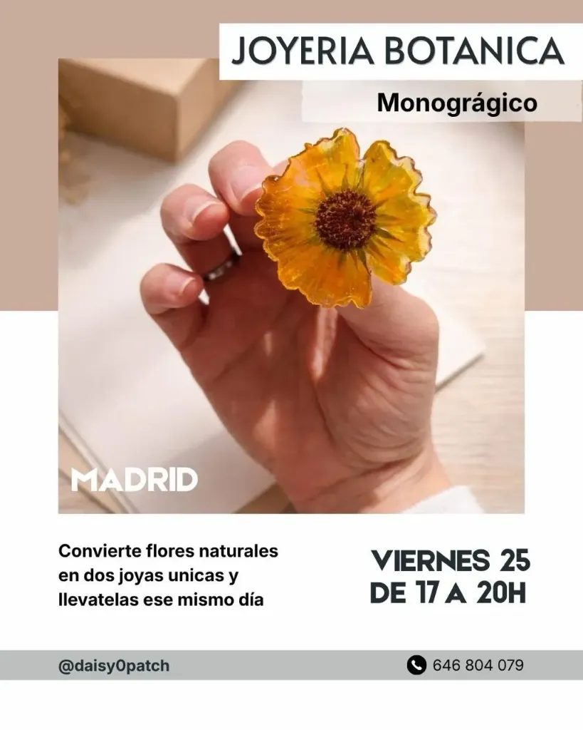 Taller de Joyería botánica